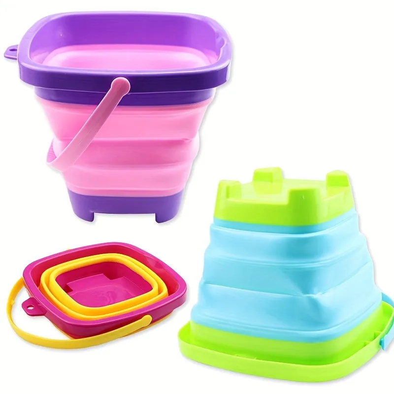 2L Collapsible Bucket Perfect for Kids Beach Camping