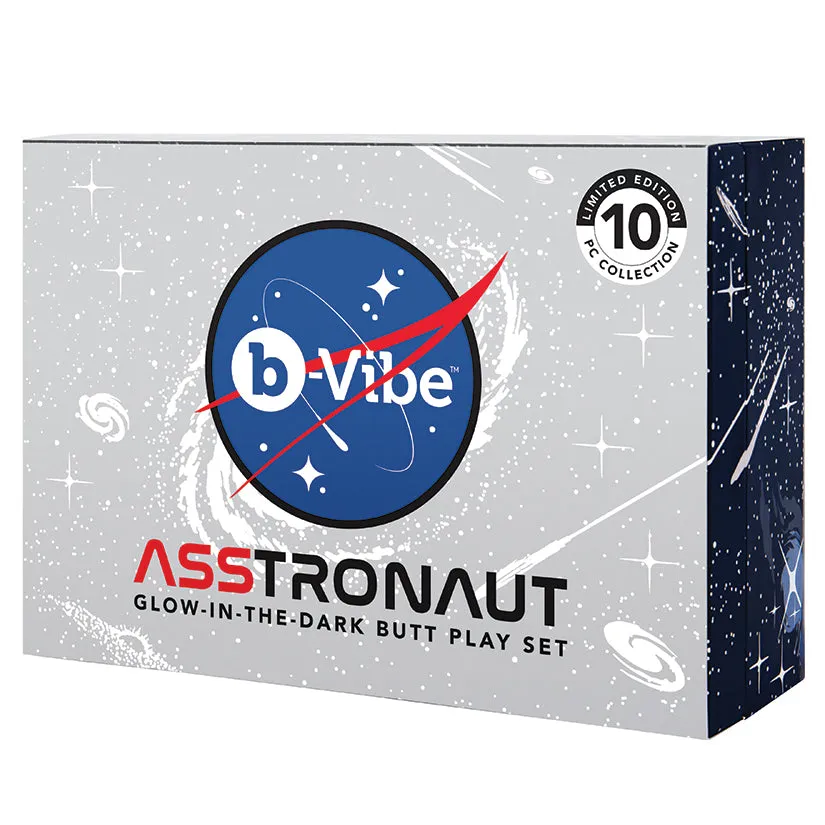 B-Vibe Asstronaut Glow in The Dark Butt Play Set