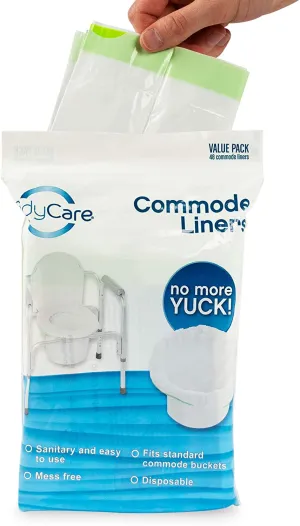 Bedside Commode Liners (48 ct)