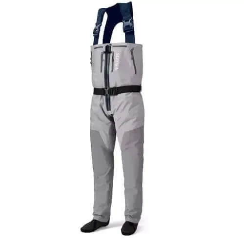 Breathable Zip-Front Chest Fishing Waders Waterproof Zippered