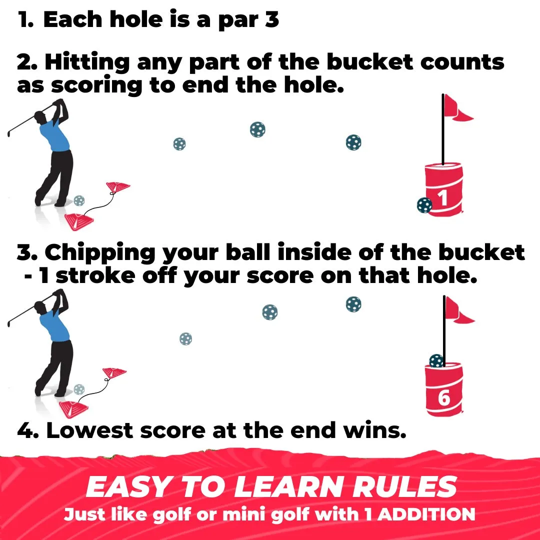 BucketGolf  6 Hole Game