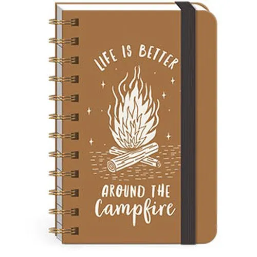 Campfire Spiral Pocket Notebook 3" x4"