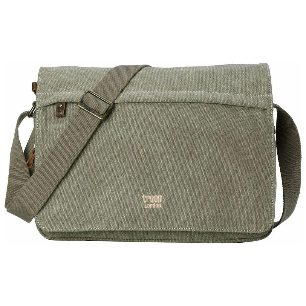 Canvas Messenger Bag - Troop London Classic - 6 Great Colours