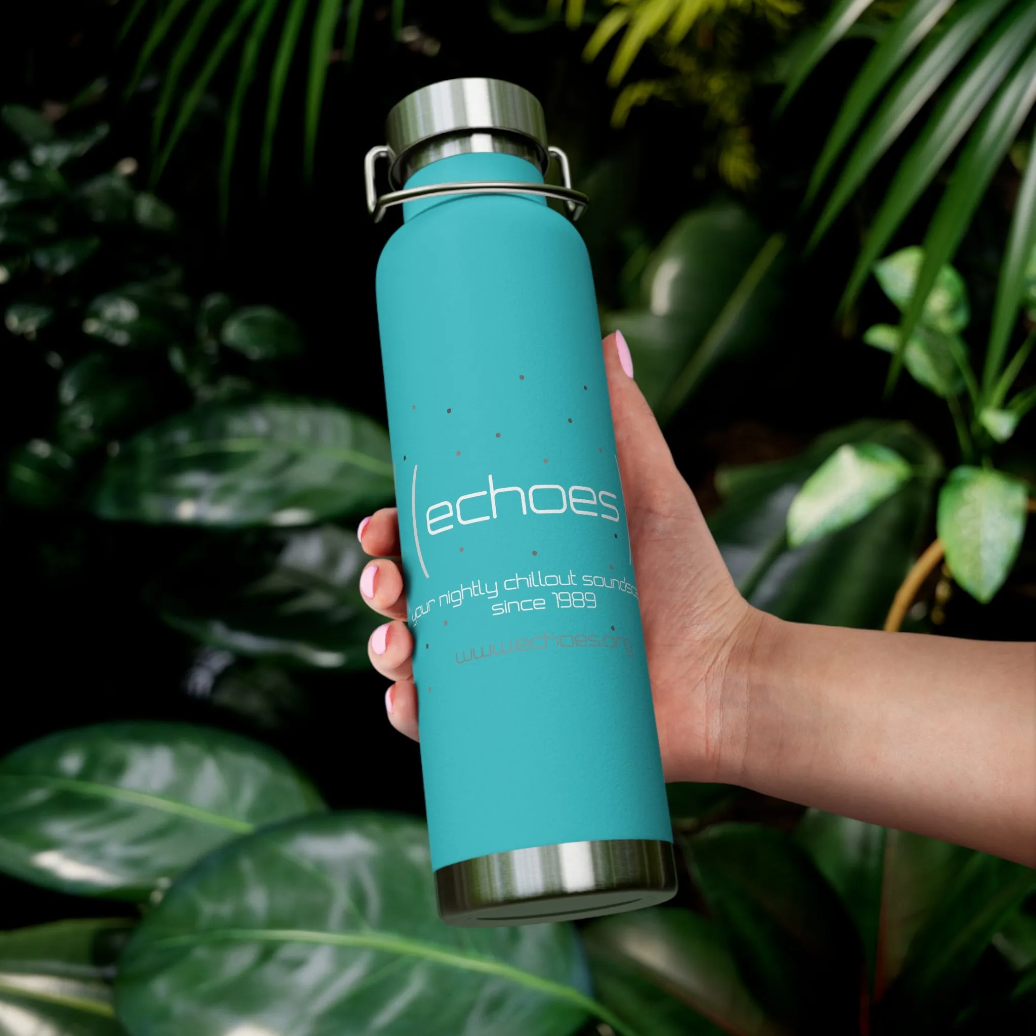 Echoes Chillout Vacuum Insulated Bottle, 22oz