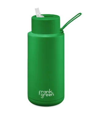 Frank Green - Ceramic Reusable Bottle 34oz/1L Evergreen Limited Edition