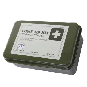 General Purpose First Aid Kit - Adaptable (No Alcohol Prep Pads or Cold Pack)