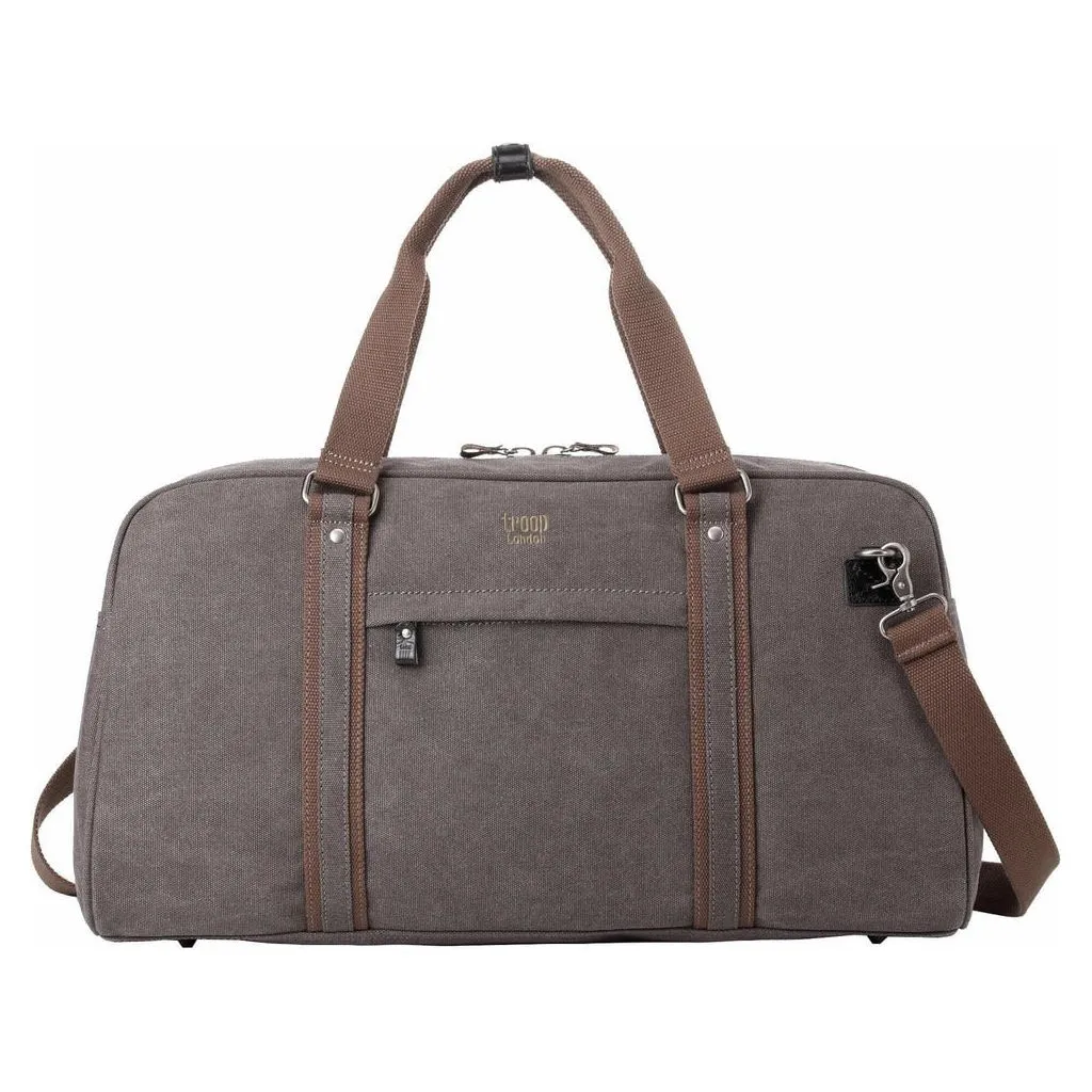 Large Holdall Weekend Bag - Troop Classic Canvas Travel Duffel Bag - 5 Colours