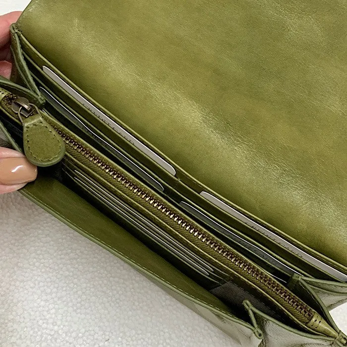 LEATHER CLUTCH WALLET BAGS