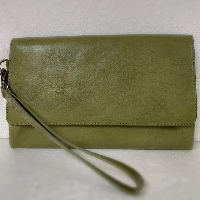 LEATHER CLUTCH WALLET BAGS