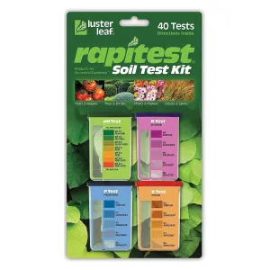 Luster Leaf Rapitest Soil Test Kits | 40 Count