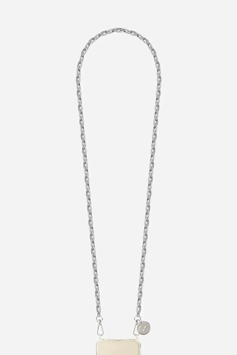 Pia Long Silver Phone Chain