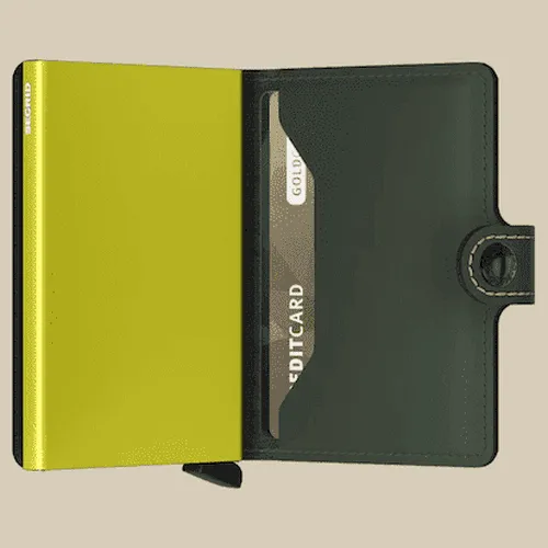 Secrid Miniwallet Matt Green & Lime