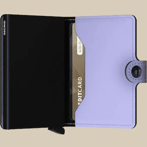 Secrid Miniwallet Matt Lilac & Black