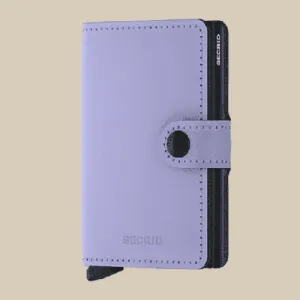 Secrid Miniwallet Matt Lilac & Black