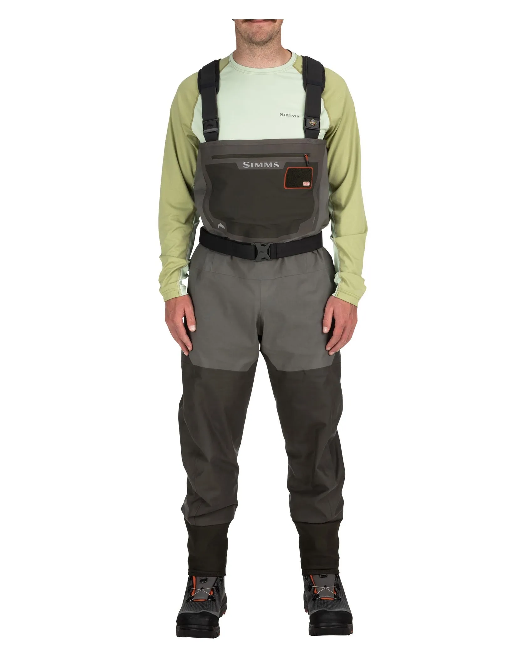 SIMMS MENS G3 GUIDE WADER STOCKINGFOOT