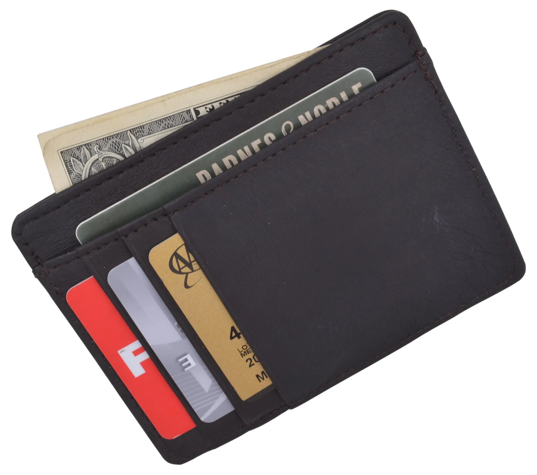 Slim Wallet RFID Front Pocket Wallet Minimalist Secure Thin Credit Card Holder