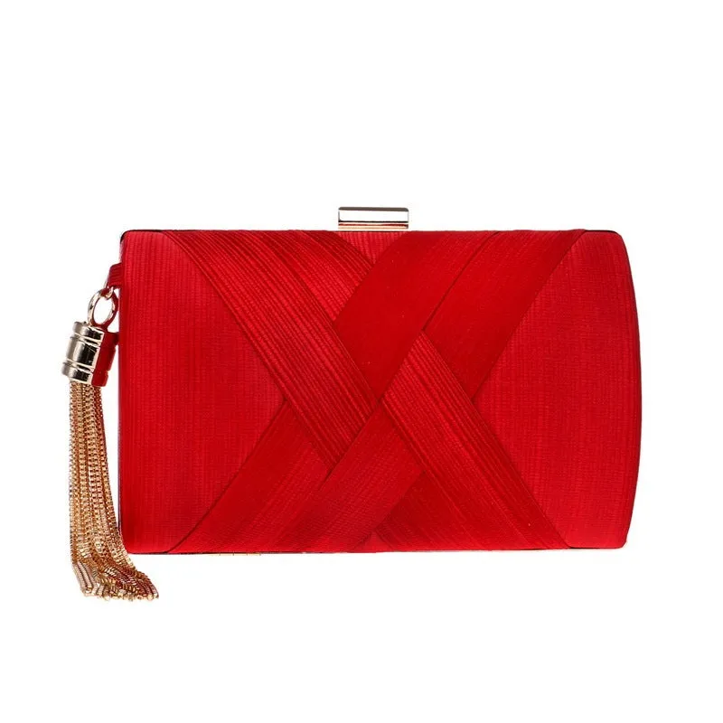 Tassel Clutch Bag