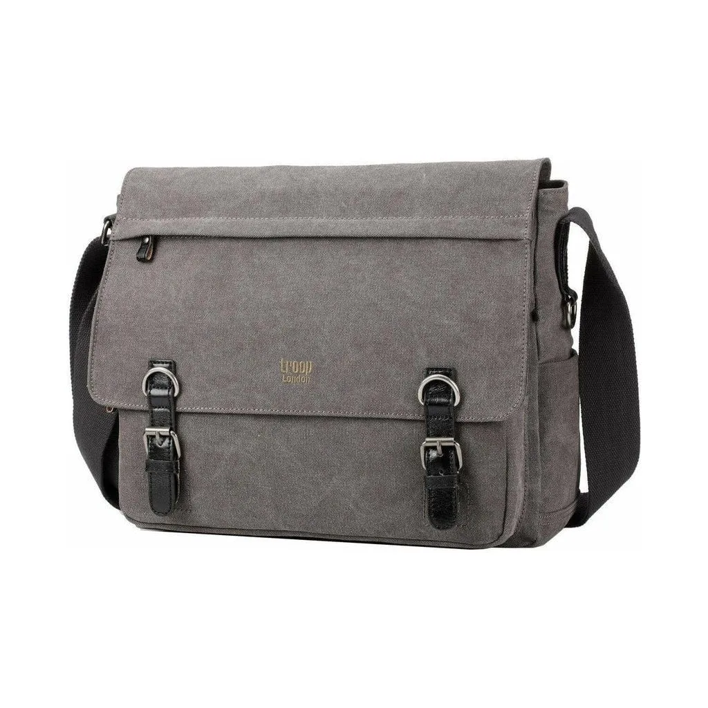 Troop London - Classic - Canvas Laptop Messenger Bag - Available in 5 Great Colours