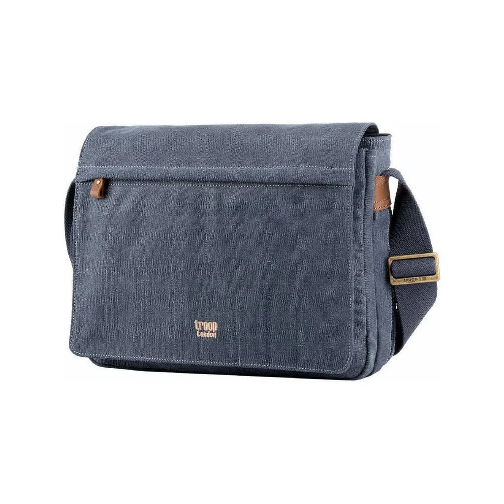 Troop London - Classic Canvas Laptop Messenger Bag