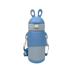 VACUUM THERMOS CUP STEEL WATER BOTTLE RABBIT SHAPE